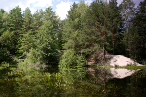 Pokopalniany zbiornik wodny
